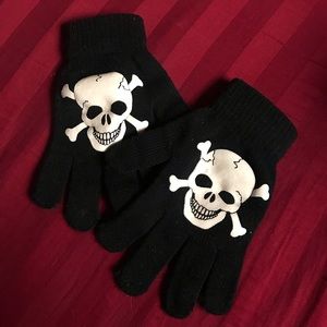 skeleton gloves